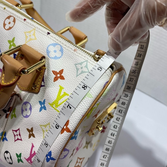 Louis Vuitton Speedy 30 in Multicolor Monogram with dust bag. - Picture 9 of 17
